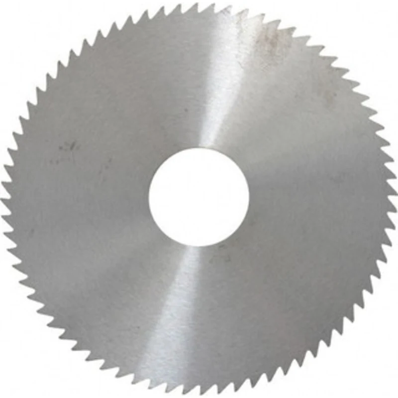 RobbJack 4 x 0.0468, 1 Arbor, 72-Tooth Solid Carbide Slitting & Slotting Saw Uncoated, RH Cut, Straight Teeth, Concav...